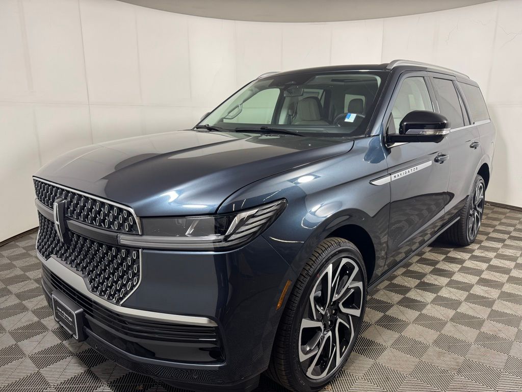 Blue Metallic 2026 Lincoln Navigator SUV / Crossover Four-Wheel Drive Automatic