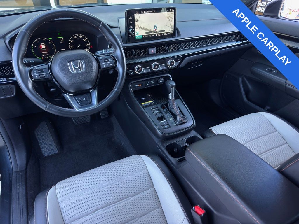 2023 Honda CR-V Hybrid Sport Touring Gray at Bravo Nissan