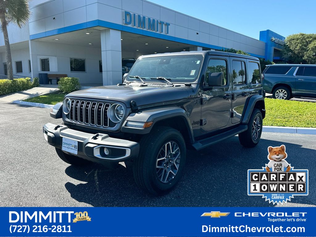 Gray (Granite Crystal Metallic Clearcoat) 2025 Jeep Wrangler SUV / Crossover Four-Wheel Drive 8-Speed Automatic