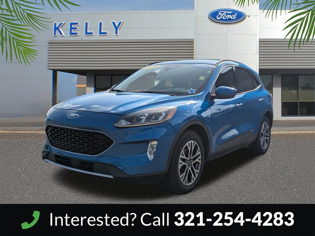 Blue Metallic 2020 Ford Escape SUV / Crossover All-Wheel Drive 8-Speed Automatic