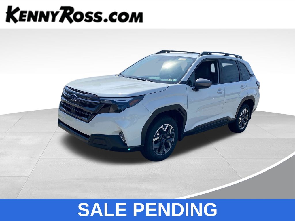 Crystal White Pearl 2026 Subaru Forester SUV / Crossover All-Wheel Drive Continuously Variable Transmission