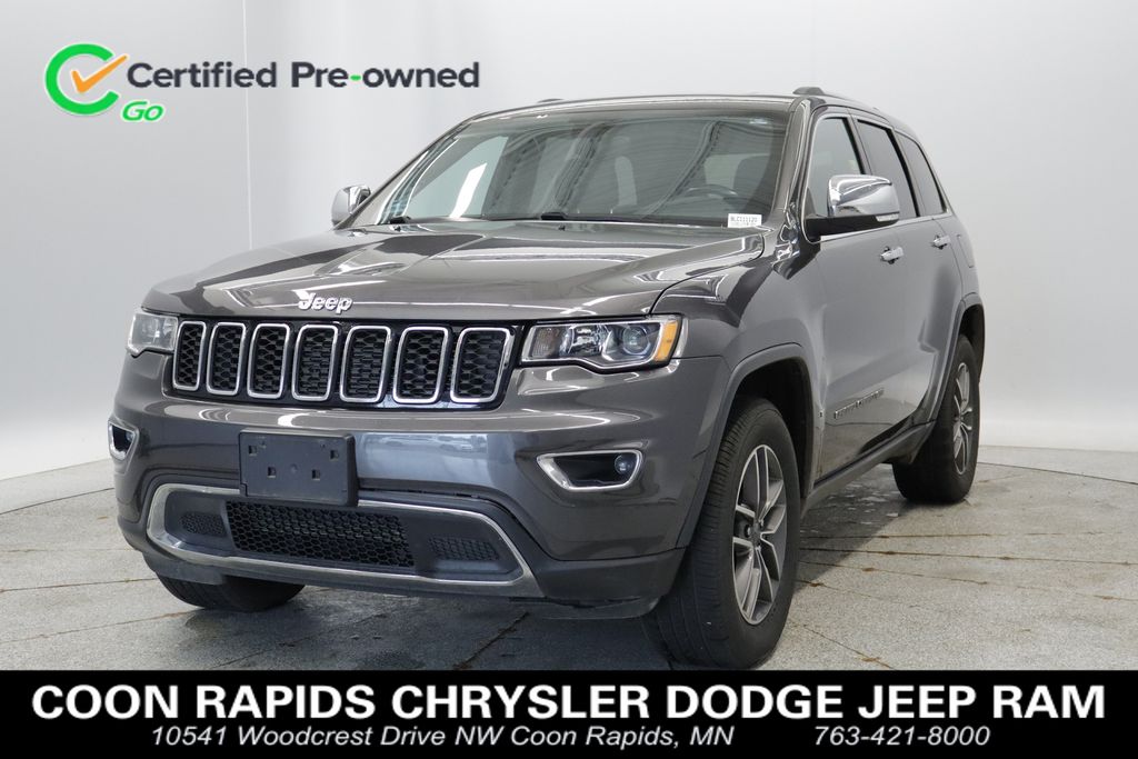 Gray (Granite Crystal Metallic Clearcoat) 2020 Jeep Grand Cherokee SUV / Crossover Four-Wheel Drive 8-Speed Automatic