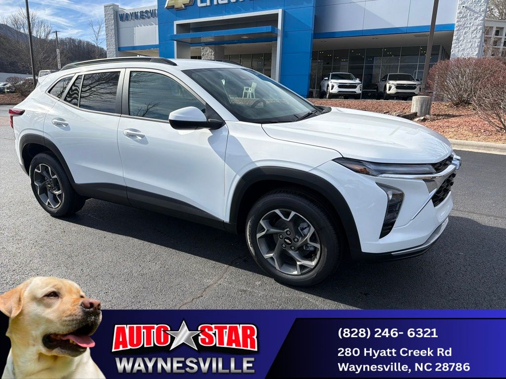 new 2025 Chevrolet Trax car, priced at $24,465