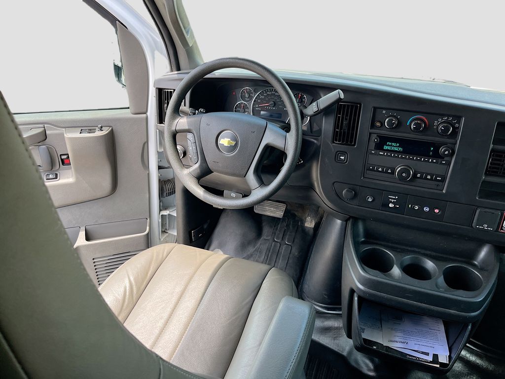 2025 Chevrolet Express 2500 Work Van White at AutoSavvy Houston Northwest