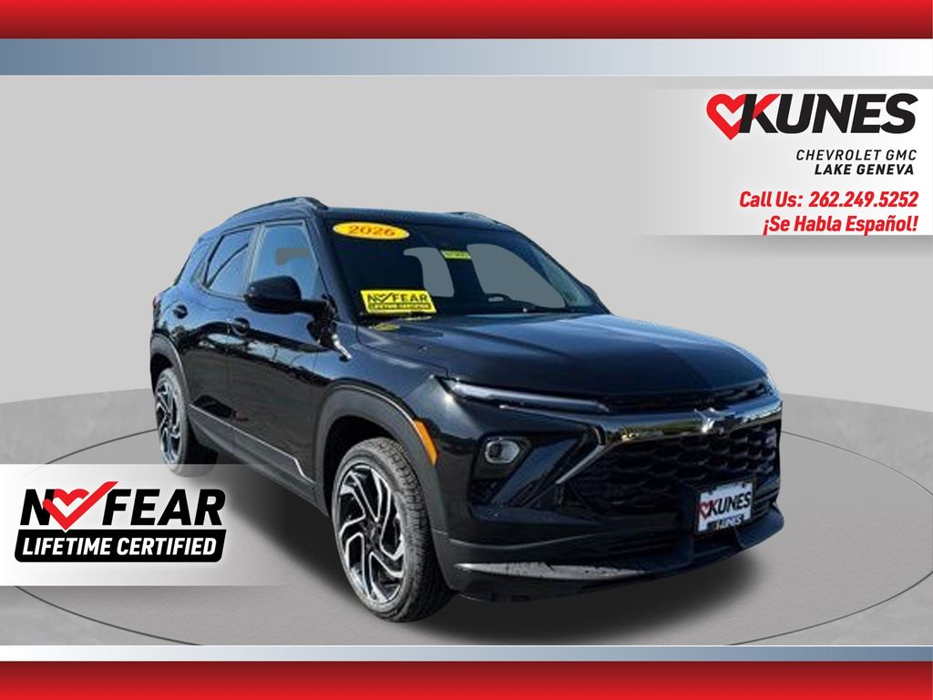 Mosaic Black Metallic 2026 Chevrolet Trailblazer SUV / Crossover Four-Wheel Drive 9-Speed Automatic