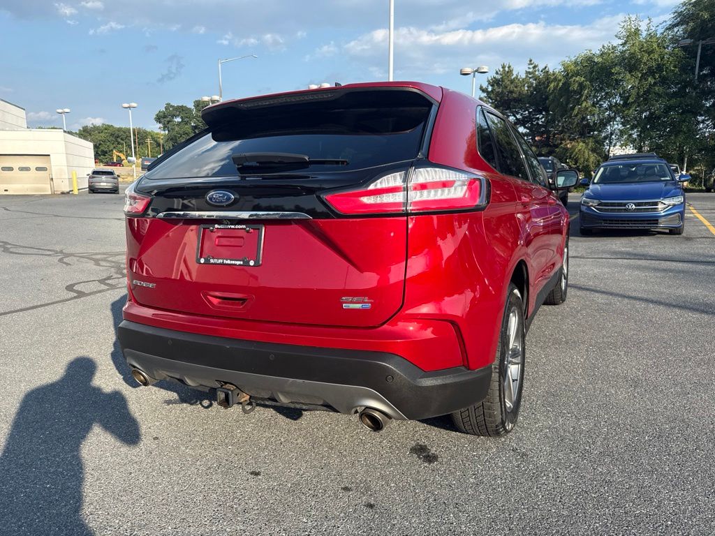 2020 Ford Edge SEL Red at Grove City Ford