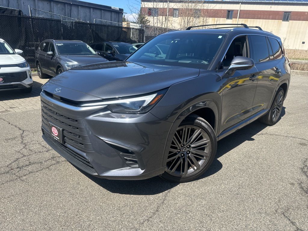Gray 2024 Lexus TX Hybrid 550h+ Luxury AWD SUV / Crossover All-Wheel Drive Continuously Variable Transmission