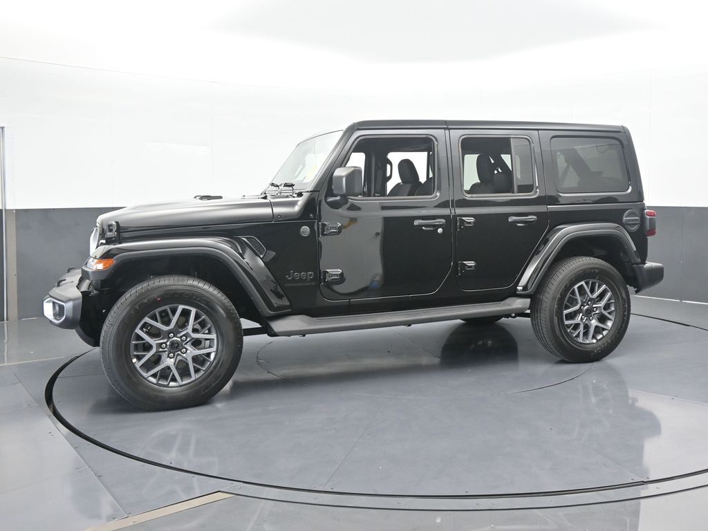 New 2025 Black Clearcoat Jeep Sahara image 2