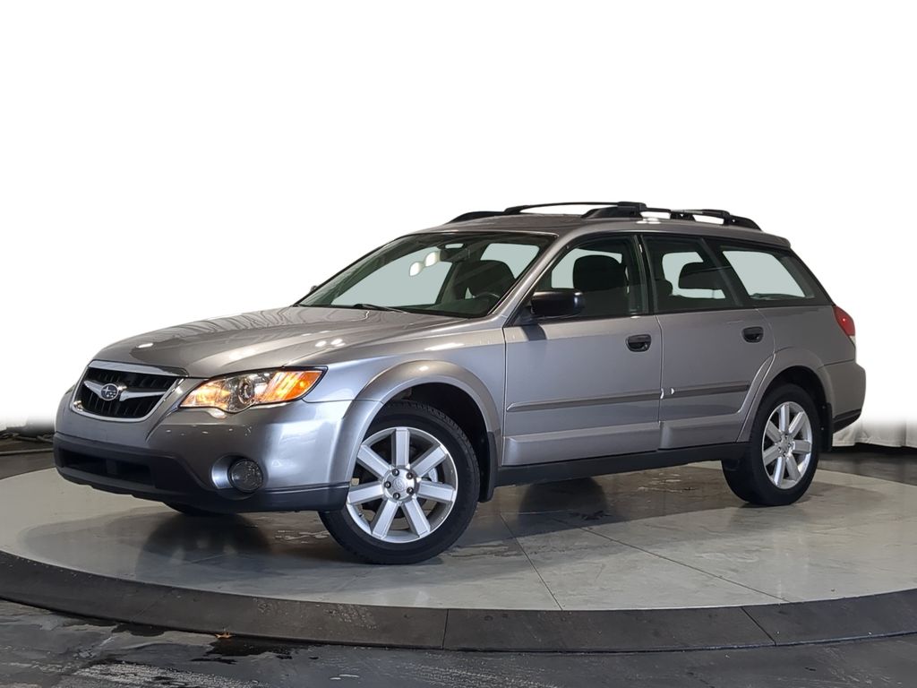 Silver 2008 Subaru Outback 2.5 i Wagon All-Wheel Drive 4-Speed Automatic