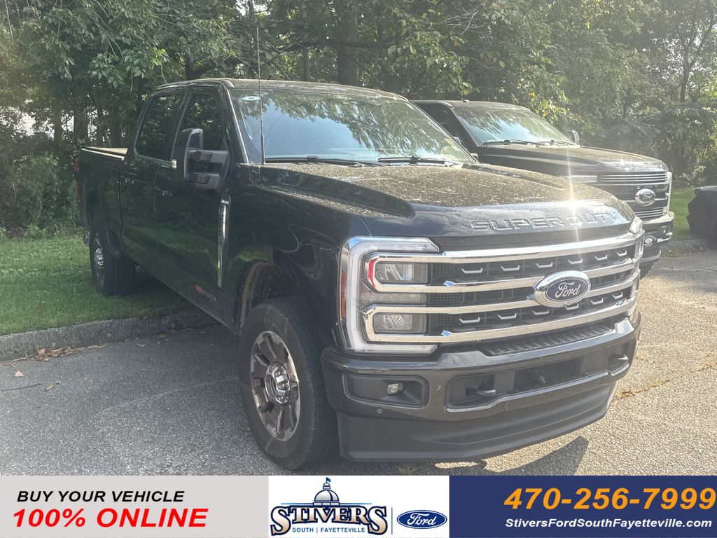 Agate Black Metallic 2024 Ford F-250 Super Duty Pickup Truck Four-Wheel Drive Automatic