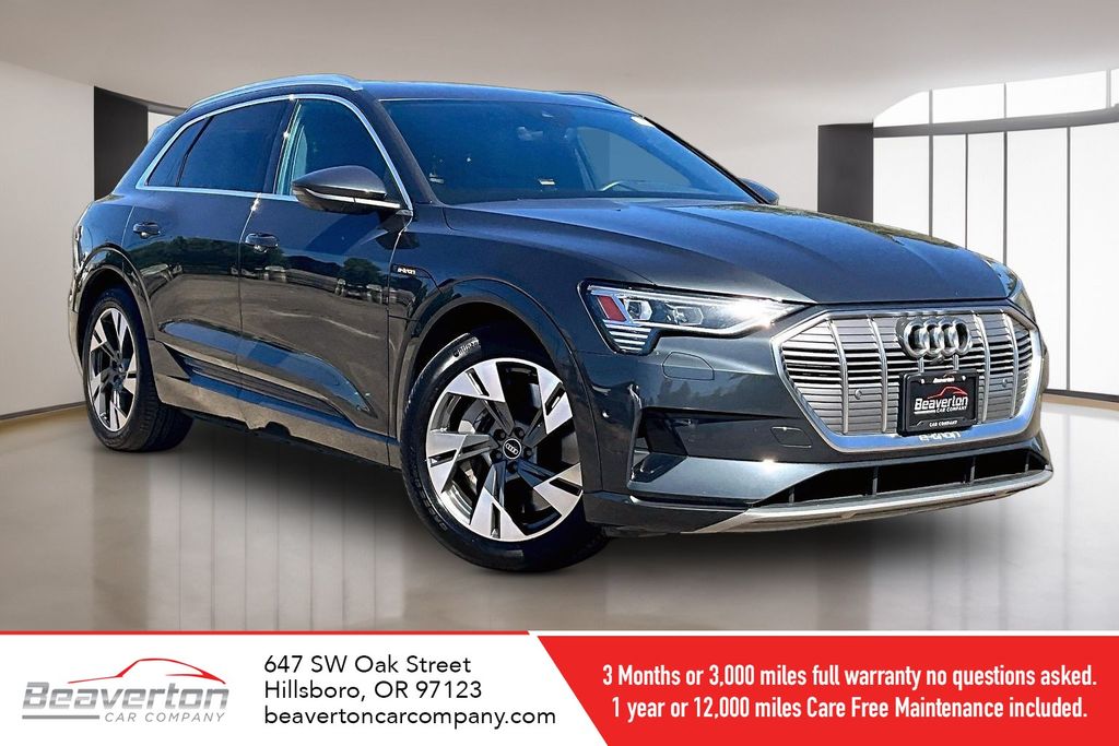 Gray 2022 Audi e-tron SUV / Crossover All-Wheel Drive Automatic