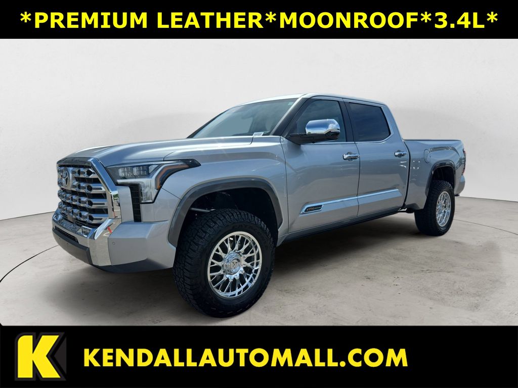 Celestial Silver Metallic 2026 Toyota Tundra 1794 Edition CrewMax Cab LB 4WD Pickup Truck Four-Wheel Drive Automatic