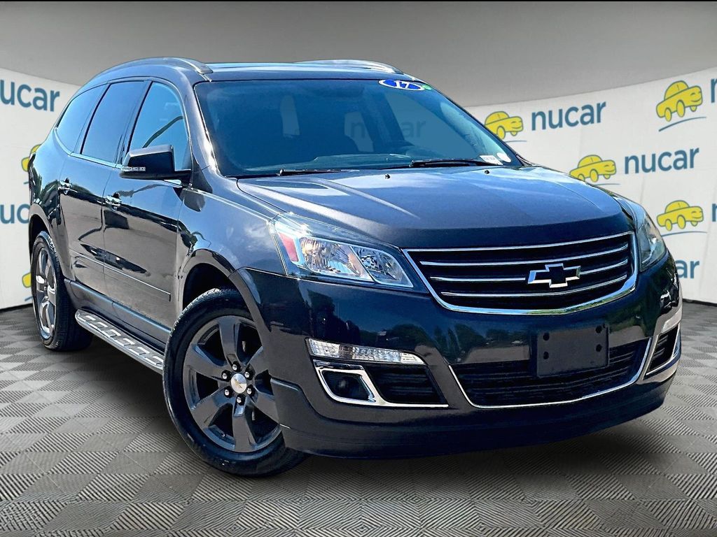 Gray (Tungsten Metallic) 2017 Chevrolet Traverse SUV / Crossover All-Wheel Drive 6-Speed Automatic