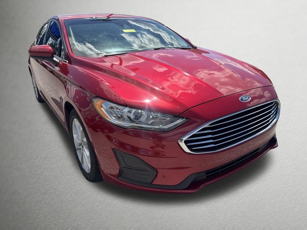 Red Metallic 2020 Ford Fusion Sedan Front-Wheel Drive 6-Speed Automatic