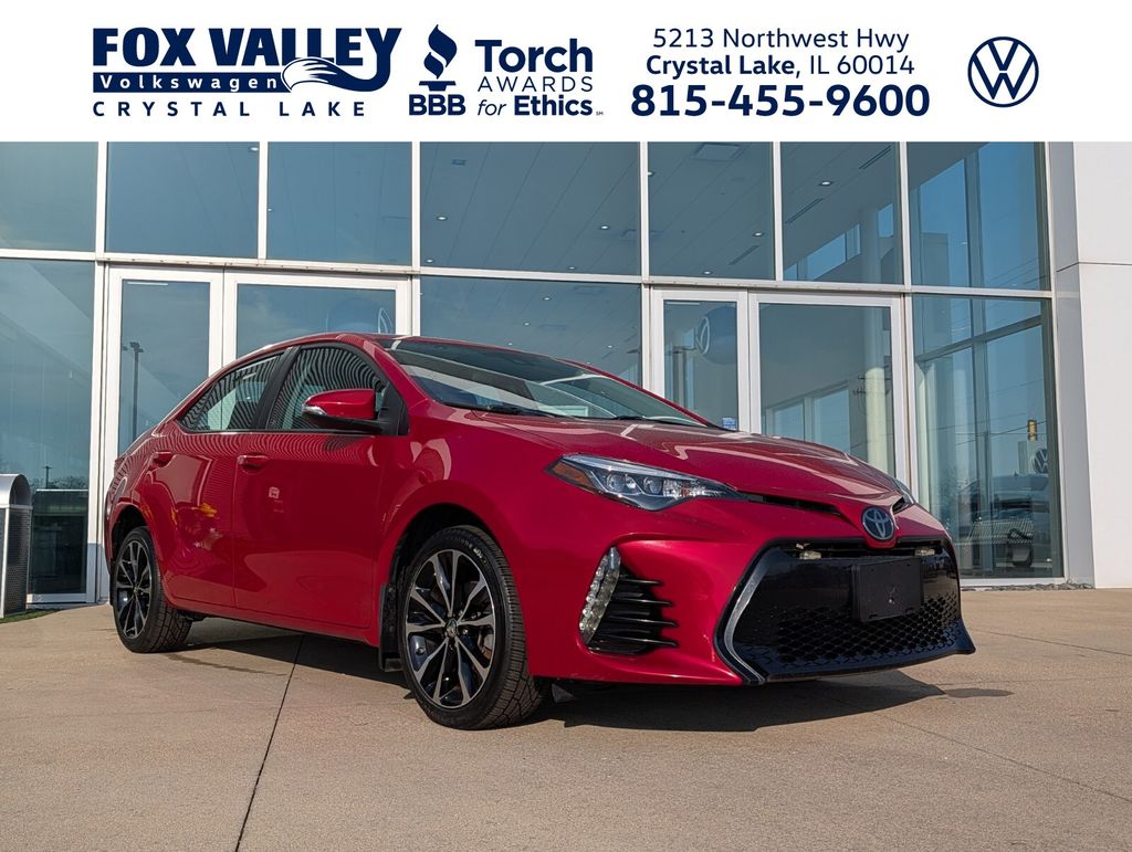 Barcelona Red Metallic 2017 Toyota Corolla L Sedan Front-Wheel Drive Continuously Variable Transmission