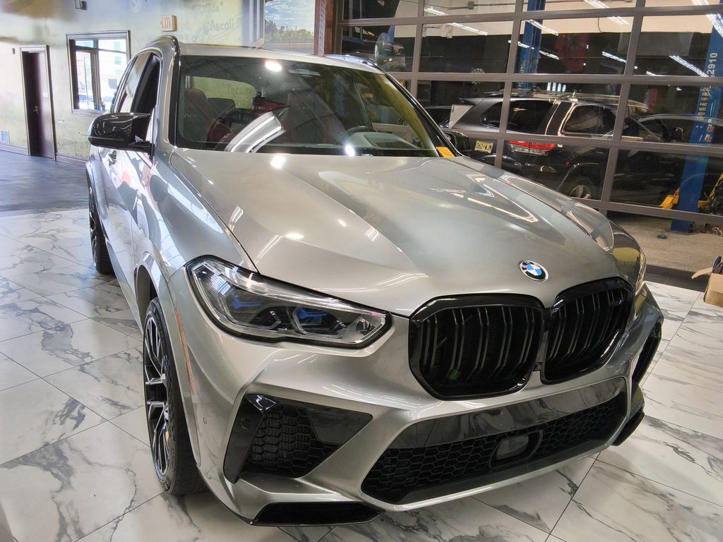 Gray 2020 BMW X5 M AWD SUV / Crossover All-Wheel Drive 8-Speed Automatic