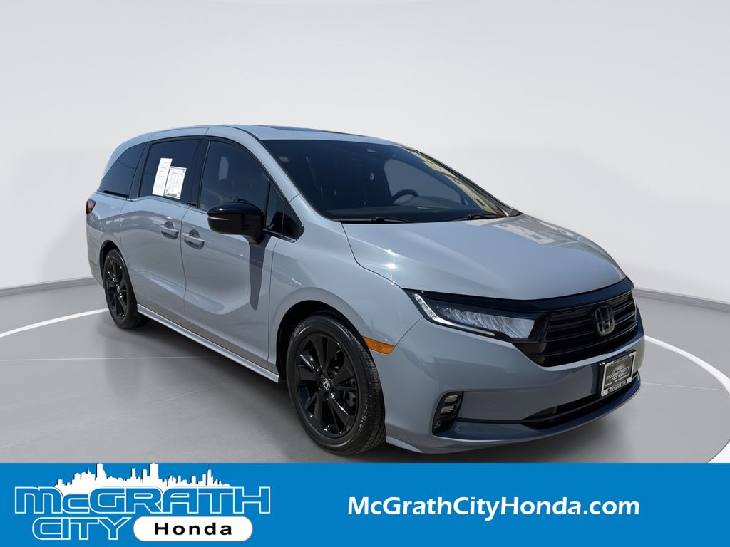 Sonic Gray Pearl 2023 Honda Odyssey Sport FWD Minivan Front-Wheel Drive Automatic