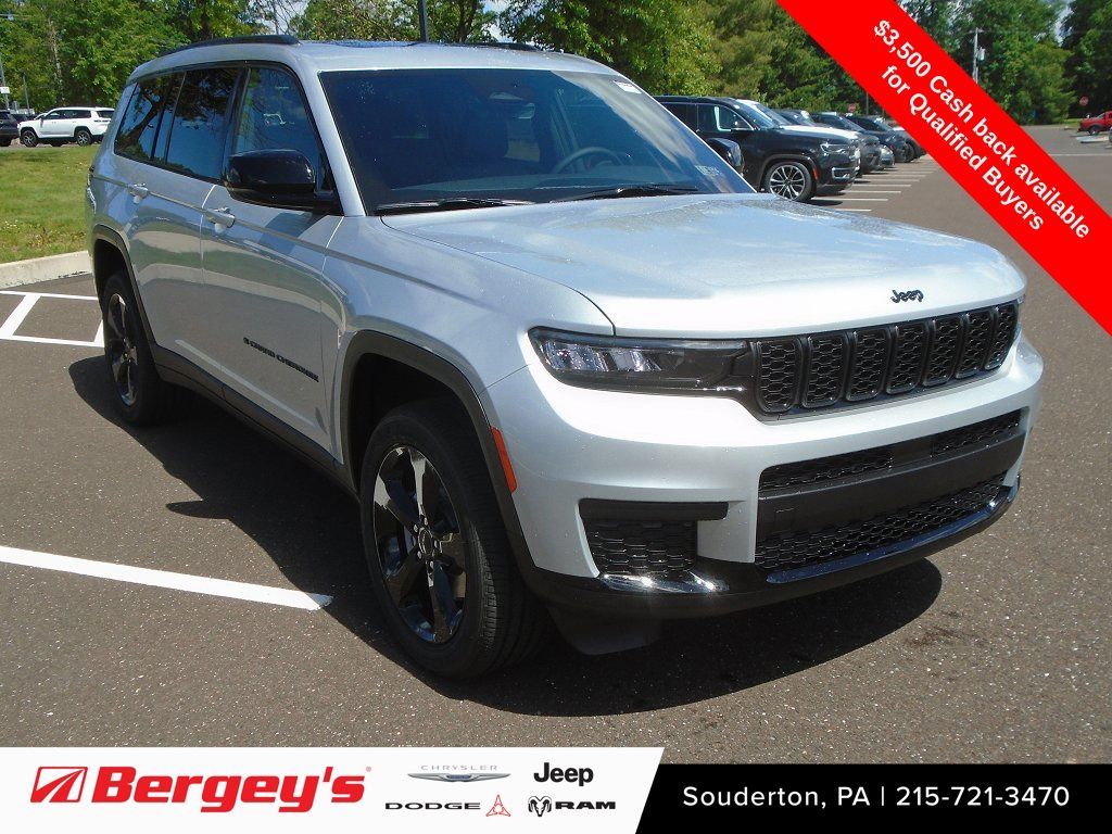 Silver Zynith 2025 Jeep Grand Cherokee L SUV / Crossover Four-Wheel Drive 8-Speed Automatic
