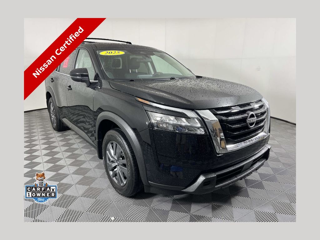 Super Black 2025 Nissan Pathfinder SUV / Crossover All-Wheel Drive 9-Speed Automatic