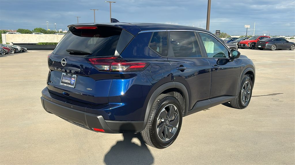 2025 Nissan Rogue SV Blue at Bravo Nissan