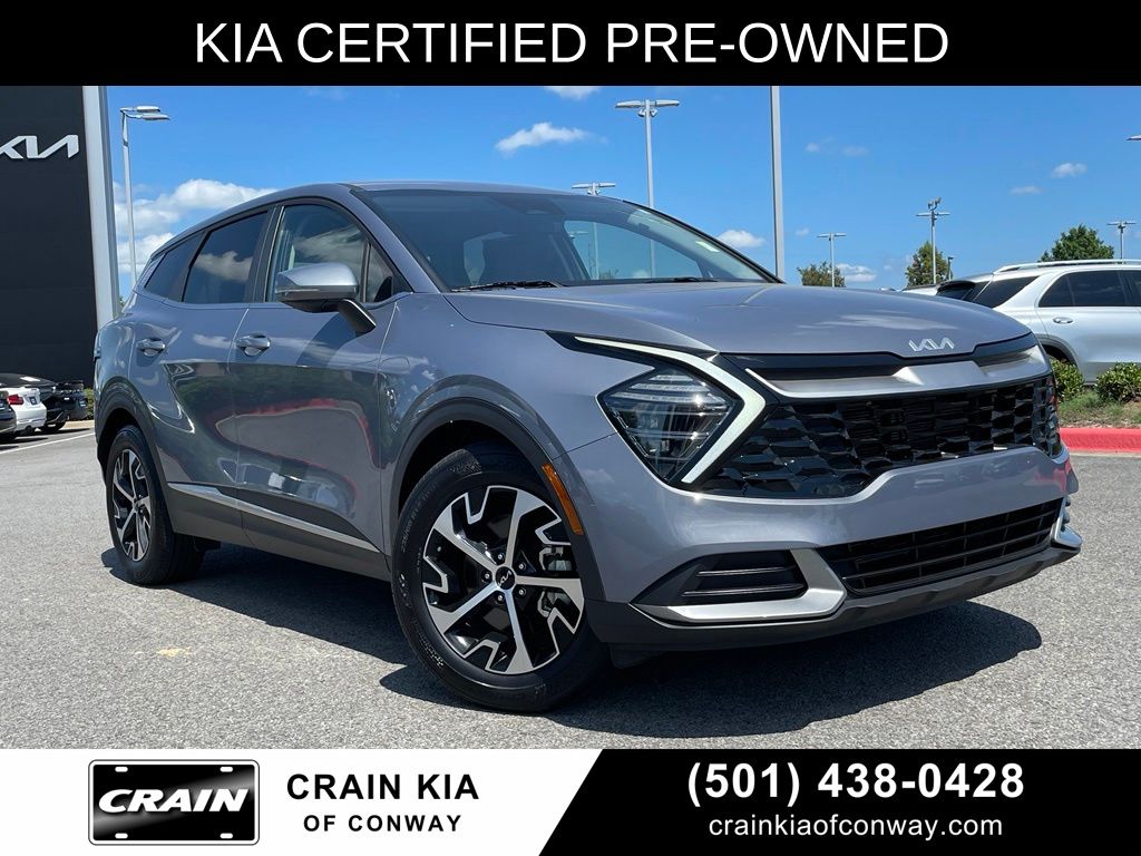 Everlasting Silver 2025 Kia Sportage SUV / Crossover Front-Wheel Drive 8-Speed Automatic