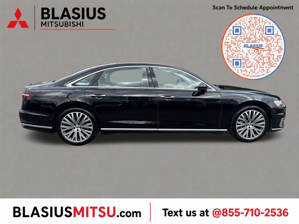 Black 2019 Audi A8 Sedan All-Wheel Drive 8-Speed Automatic