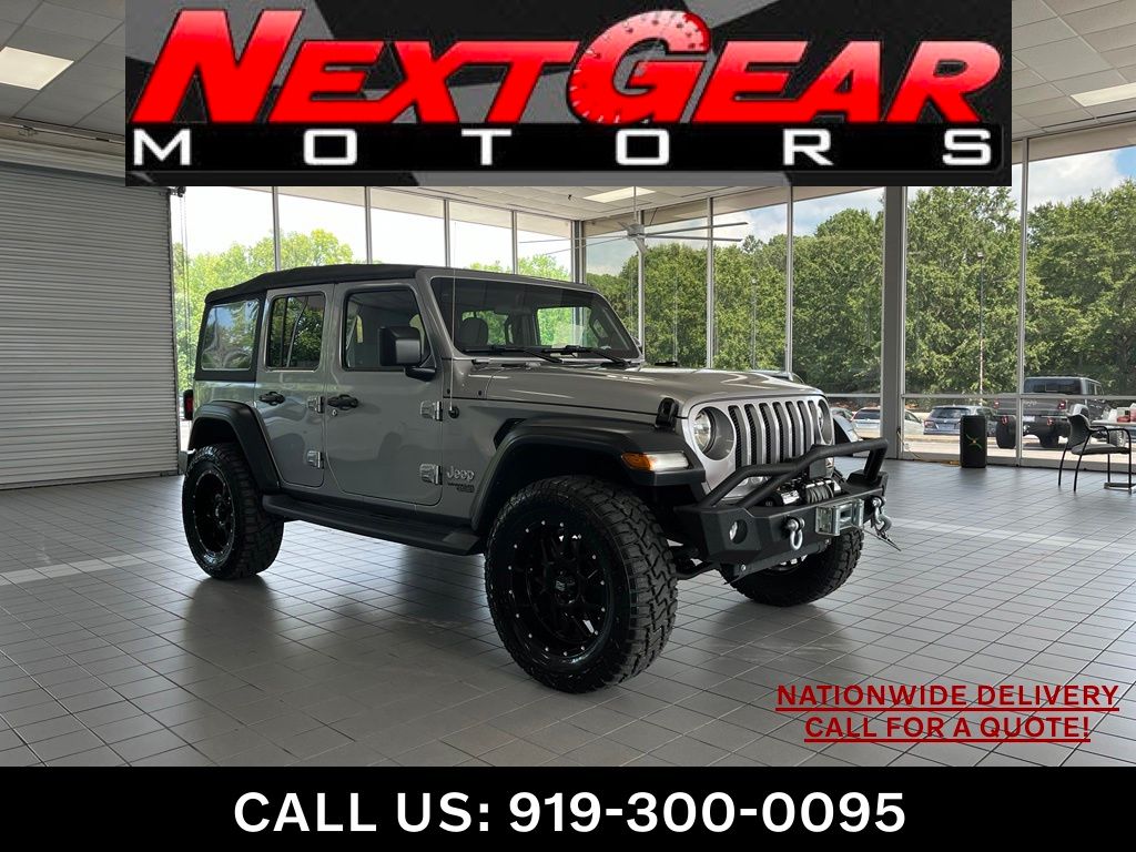 Billet Silver Metallic Clearcoat 2019 Jeep Wrangler SUV / Crossover Four-Wheel Drive 8-Speed Automatic