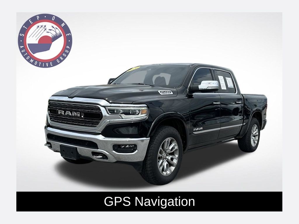 Diamond Black Crystal Pearlcoat 2021 RAM 1500 Pickup Truck Four-Wheel Drive 8-Speed Automatic
