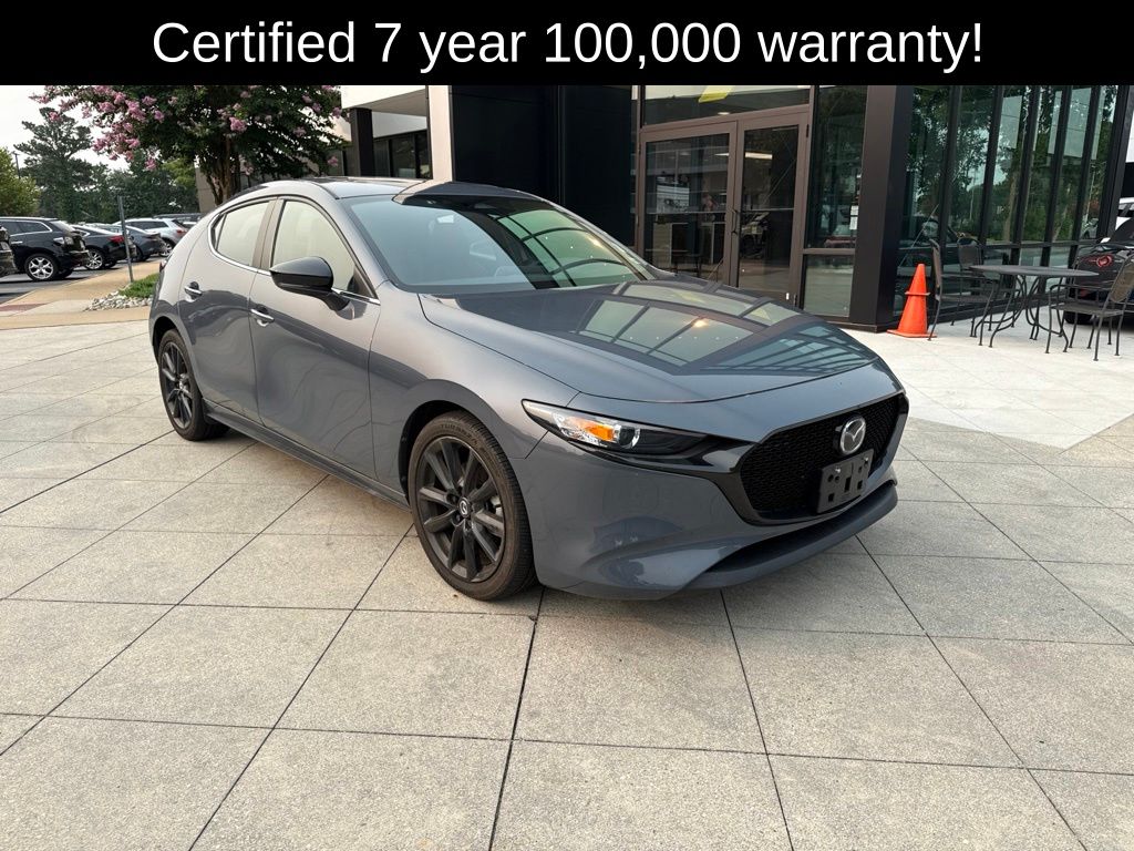 Polymetal Gray Metallic 2024 Mazda MAZDA3 Hatchback All-Wheel Drive 6-Speed Automatic