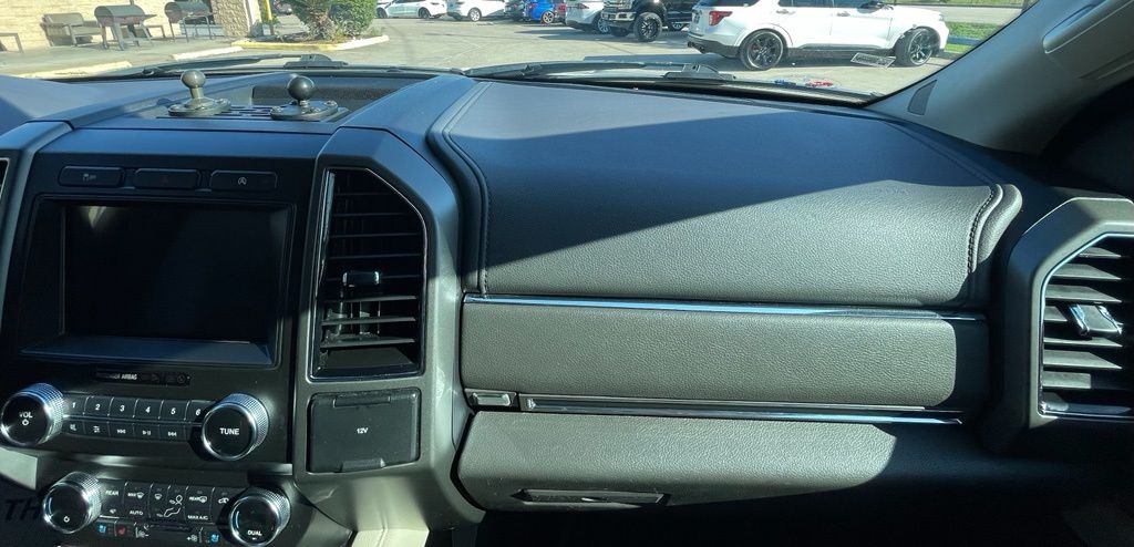 2019 Ford Expedition XLT White at Wharton Ford