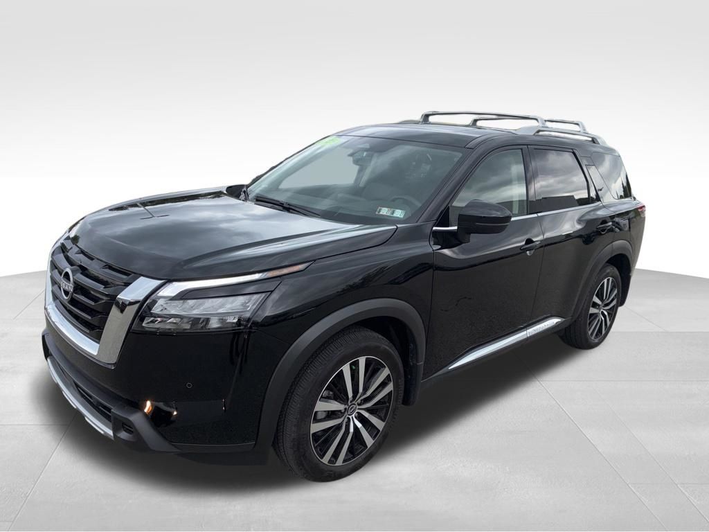 2025 Nissan Pathfinder Platinum Black at John Sisson Motors
