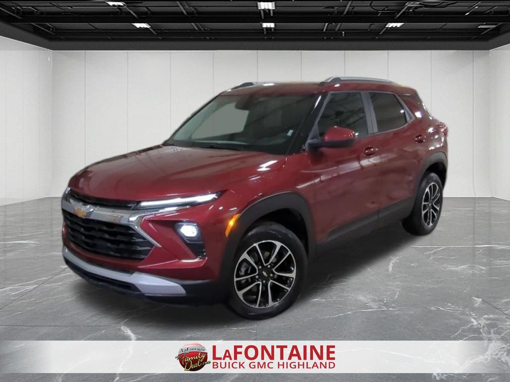 Red (Crimson) 2025 Chevrolet Trailblazer SUV / Crossover Four-Wheel Drive 9-Speed Automatic
