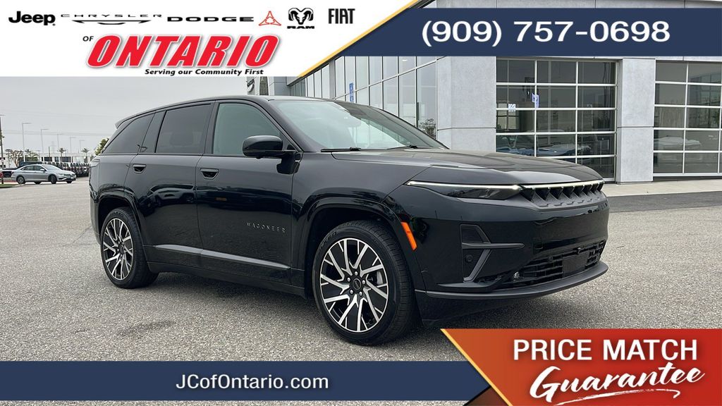 Black 2025 Jeep Wagoneer S SUV / Crossover Four-Wheel Drive Automatic