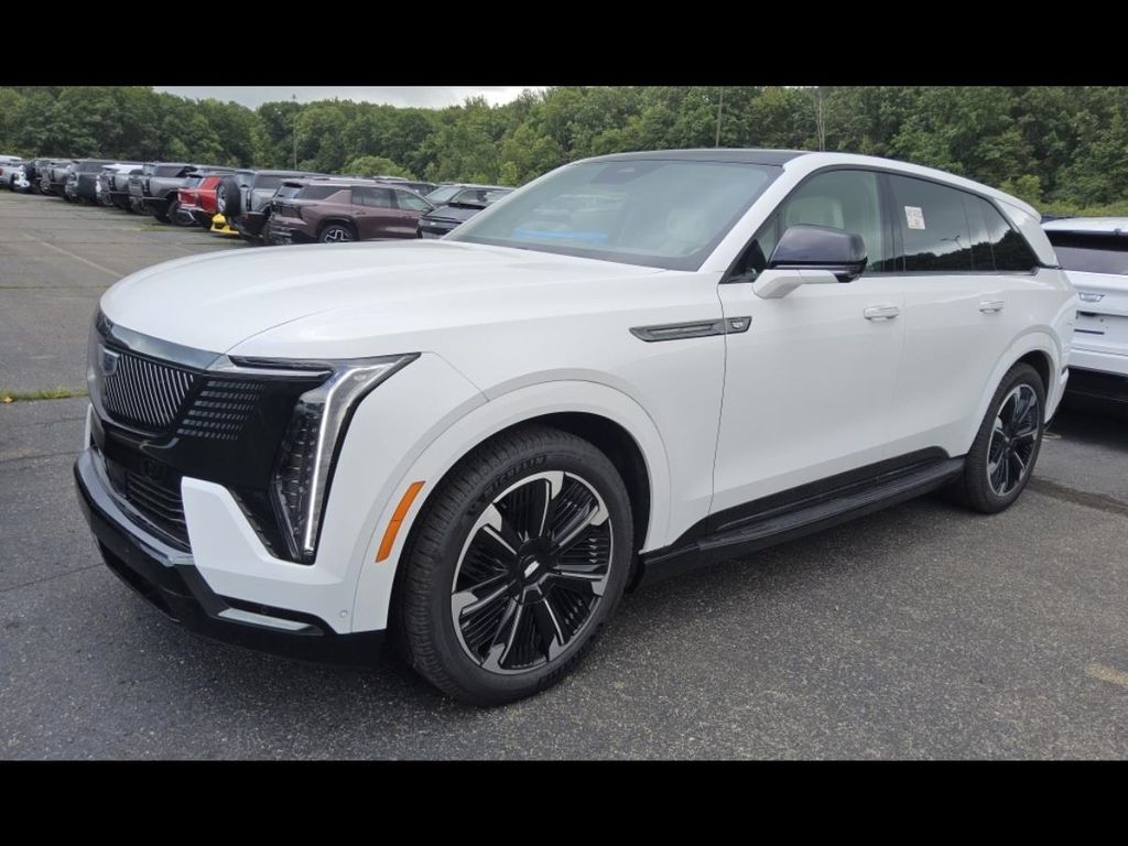 Summit White 2025 Cadillac Escalade IQ SUV / Crossover All-Wheel Drive 1-Speed Automatic