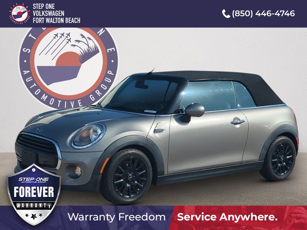 Silver Metallic 2019 MINI Cooper Convertible Front-Wheel Drive 6-Speed Automatic
