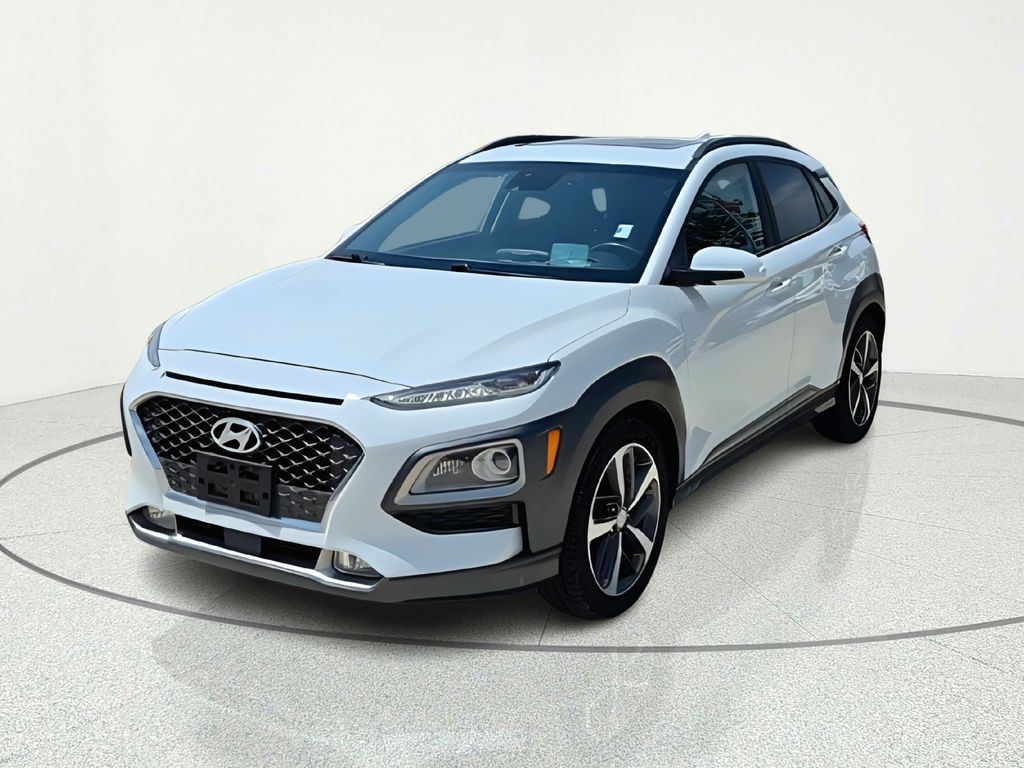2021 Hyundai Kona Ultimate White at Classic Elite Chevrolet Hwy 6