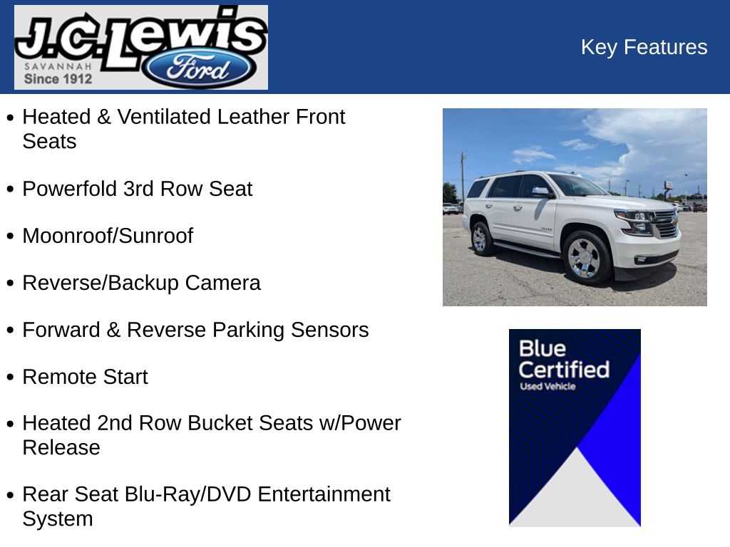 2017 Chevrolet Tahoe Premier