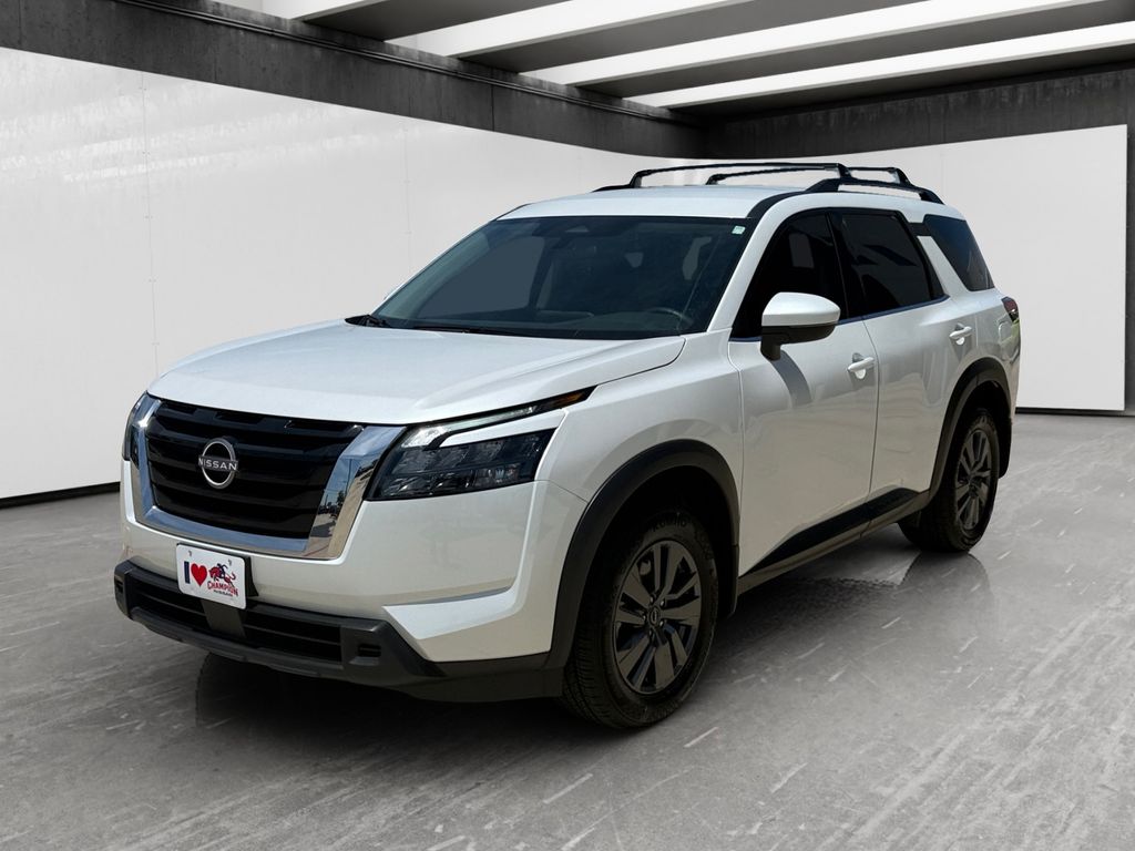 Everest White Pearl Tricoat 2025 Nissan Pathfinder SUV / Crossover Front-Wheel Drive 9-Speed Automatic