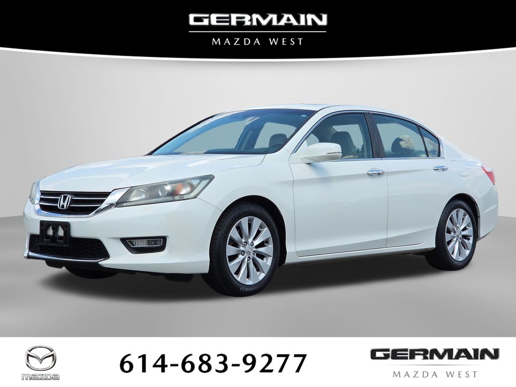 White Orchid Pearl 2013 Honda Accord Sedan Front-Wheel Drive Continuously Variable Transmission