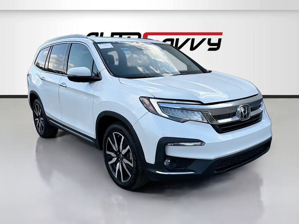 2021 Honda Pilot Elite White at Emmons Autoplex