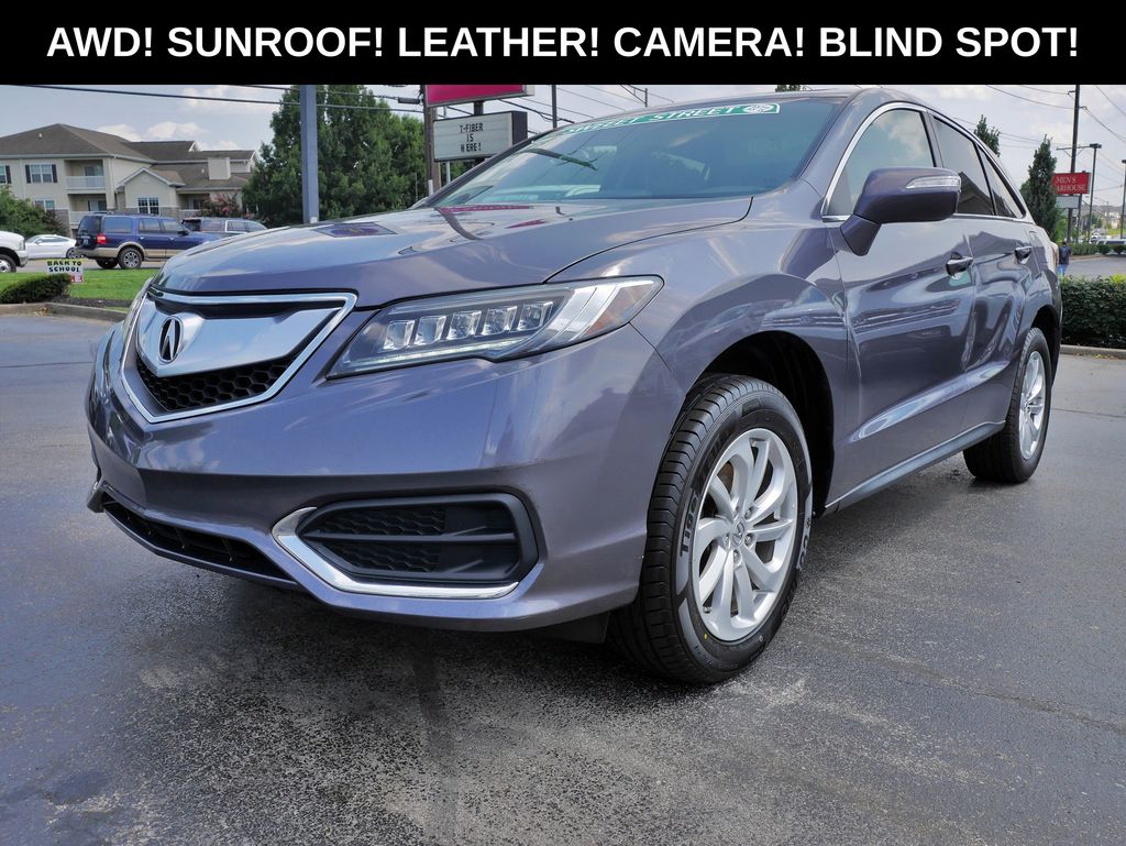 Gray 2018 Acura RDX SUV / Crossover All-Wheel Drive 6-Speed Automatic