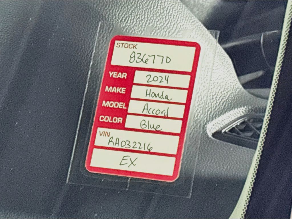 2024 Honda Accord EX