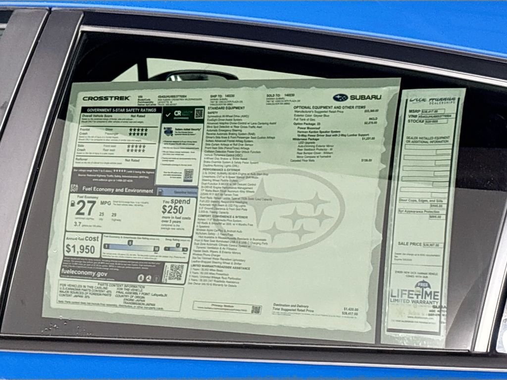 2025 Subaru Crosstrek Wilderness