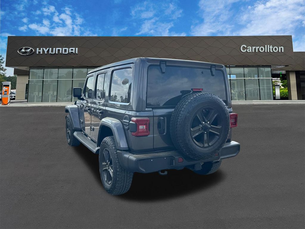 Used 2022 Gray Jeep Unlimited Sahara Altitude image 7