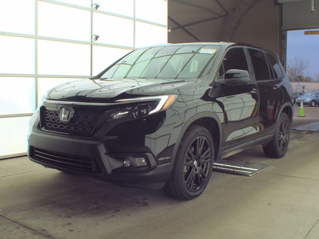 Crystal Black Pearl 2021 Honda Passport Sport AWD SUV / Crossover All-Wheel Drive 9-Speed Automatic