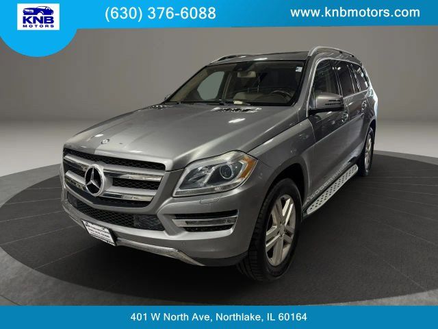 Gray 2016 Mercedes-Benz GL-Class SUV / Crossover All-Wheel Drive 7-Speed Automatic