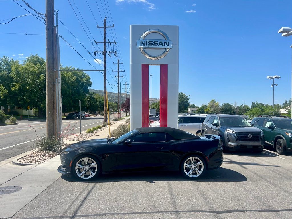 Black 2022 Chevrolet Camaro Convertible Rear-Wheel Drive Automatic