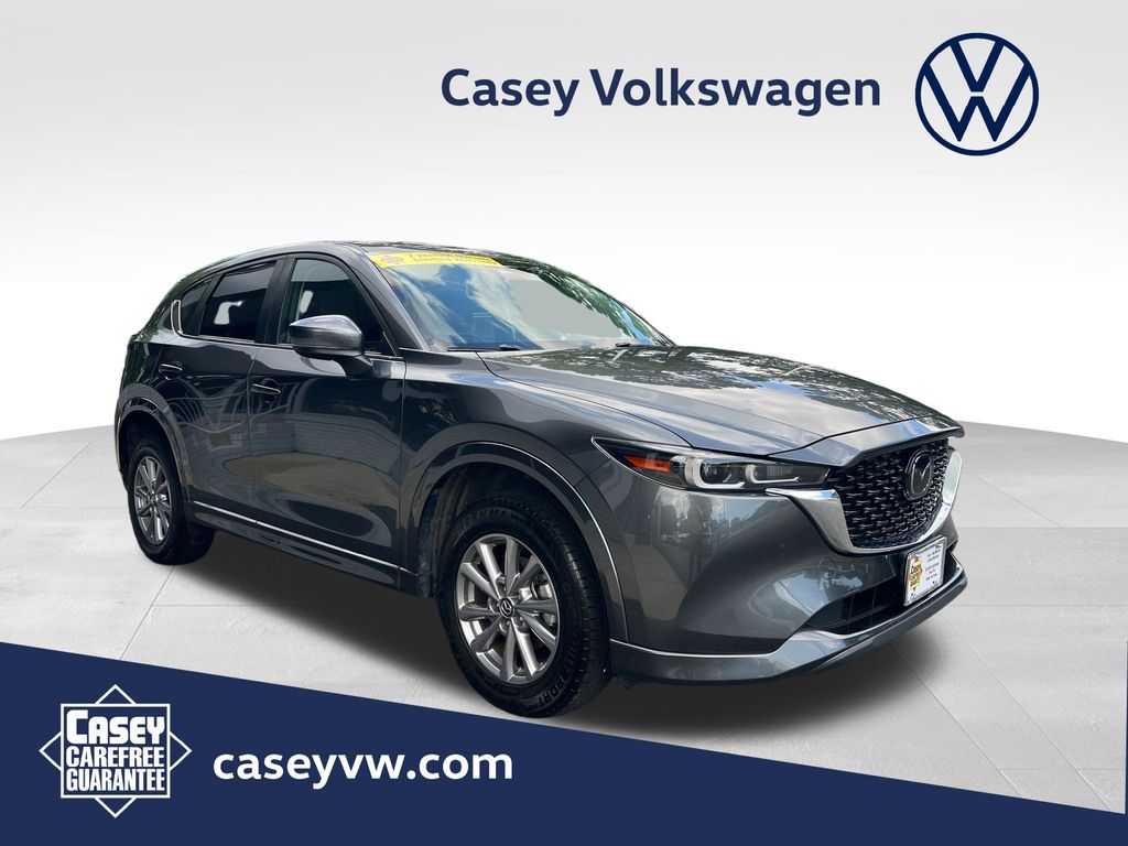 Machine Gray 2024 Mazda CX-5 SUV / Crossover All-Wheel Drive 6-Speed Automatic