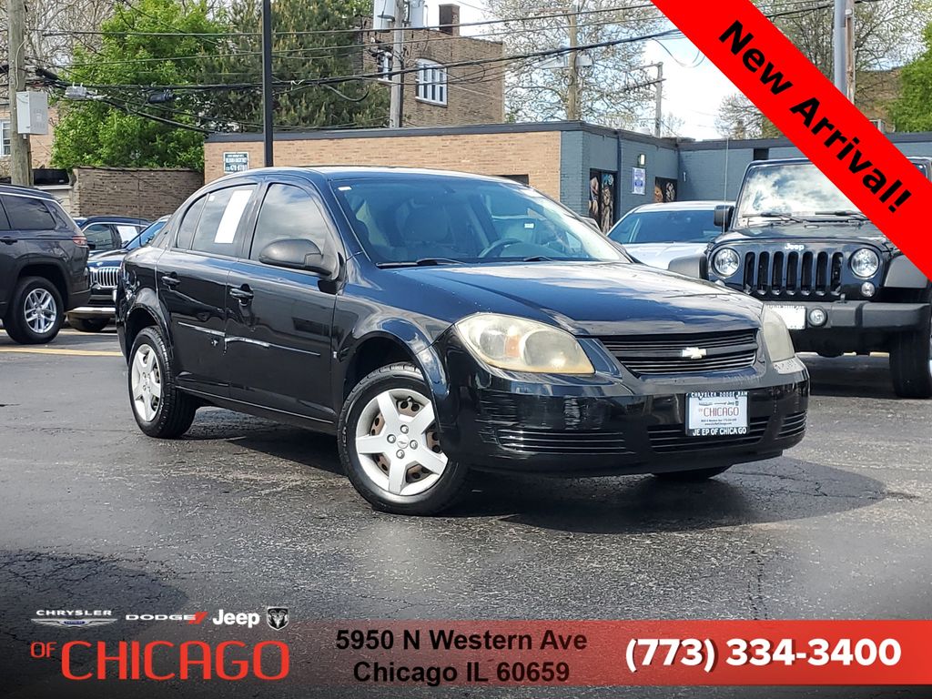 Black 2008 Chevrolet Cobalt LS Sedan FWD Sedan Front-Wheel Drive 4-Speed Automatic Overdrive