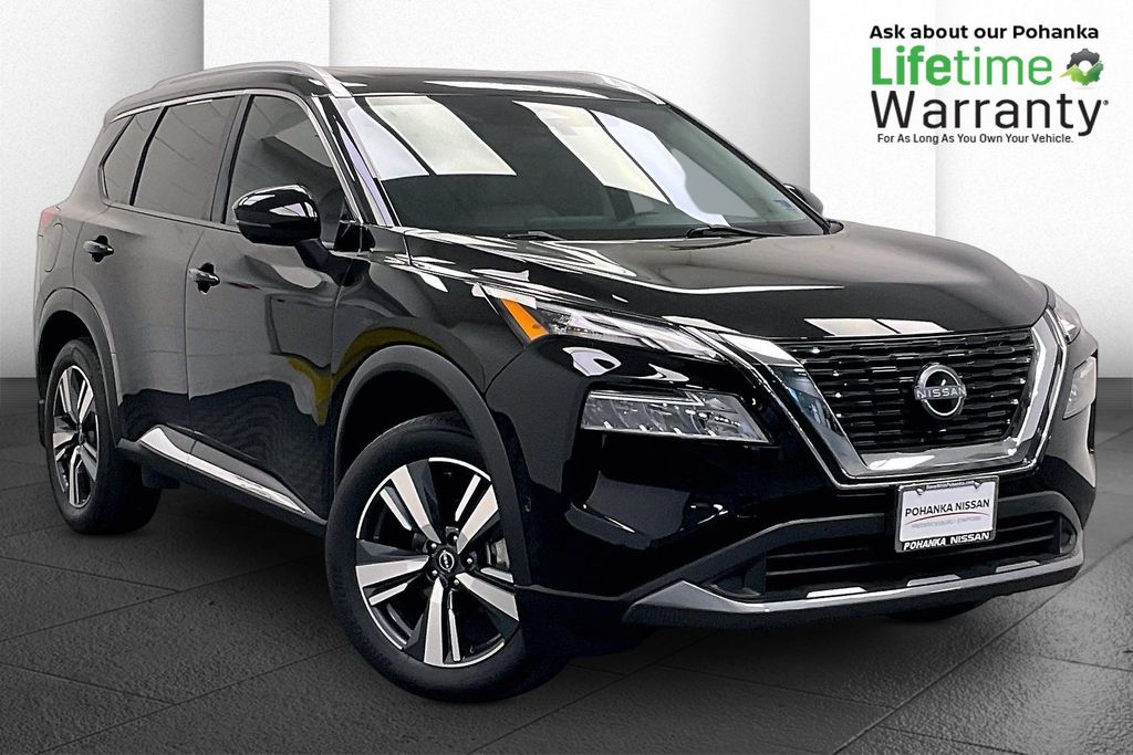 Black 2023 Nissan Rogue SUV / Crossover All-Wheel Drive Continuously Variable Transmission